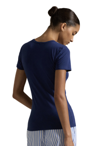 Ralph Lauren, t-shirt, dames, blauw