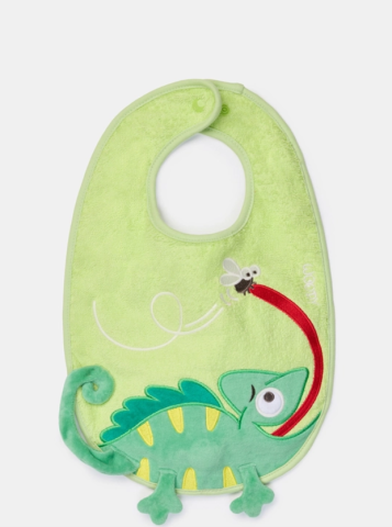 Woody, slabbetje, kameleon