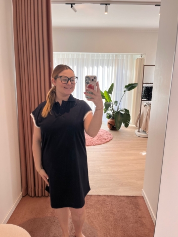 Pluto, kleedje, Harlow, navy blue