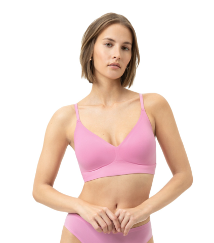 Mey, invisibles, bralette, bubblegum