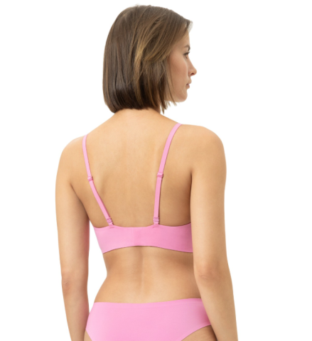 Mey, invisibles, bralette, bubblegum