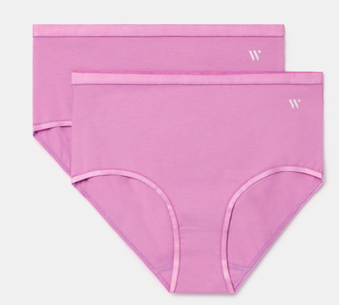 Woody, Dames midislip, roze