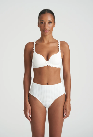 Marie Jo, padded bra heartshape, wit