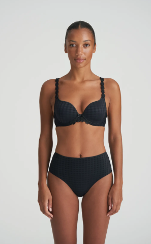 Marie Jo, padded bra heartshape, zwart