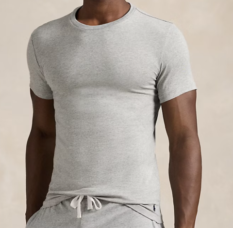 ralph lauren, slaapt-shirt, grijs