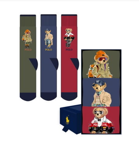 Ralph Lauren, Sokken 3- pack, polobear