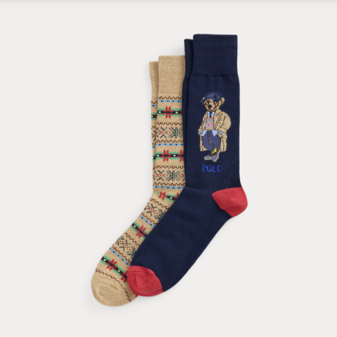 Ralph Lauren, Sokken 2-pack, polo bear