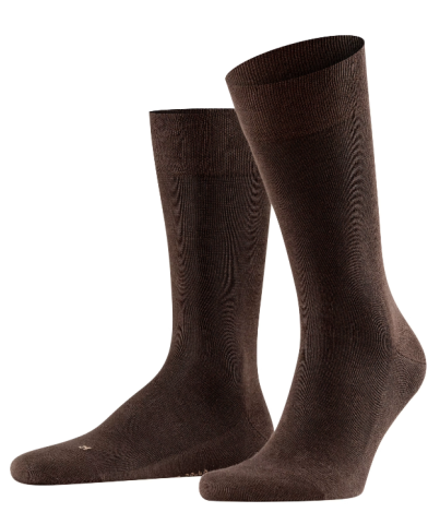 Falke, Herensok katoen, london, brown