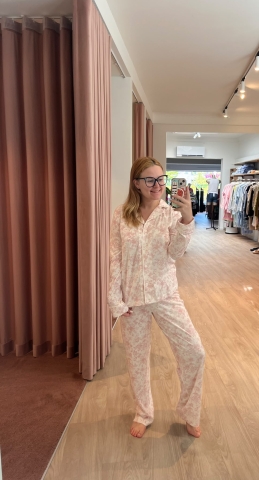 Ralph Lauren, damespyjama, bloemenprint