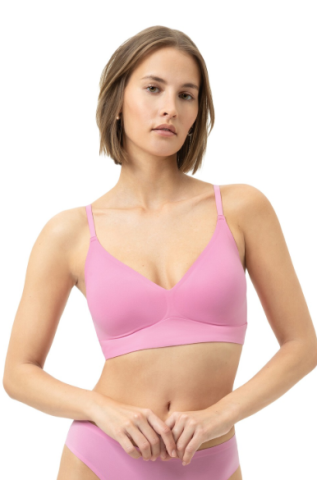 Mey, invisibles, bralette, bubblegum