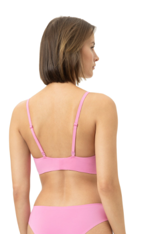 Mey, invisibles, bralette, bubblegum