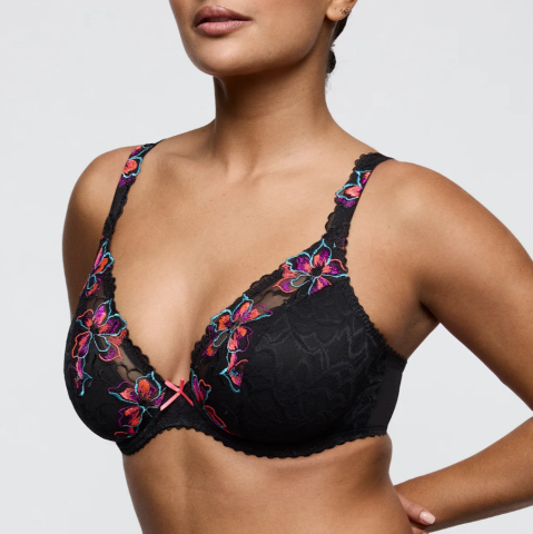 Prima Donna, plunge bh, myara, floral
