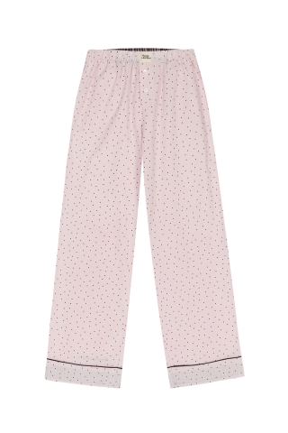 Woody, kirilove, pyjama, roze, bolletjes