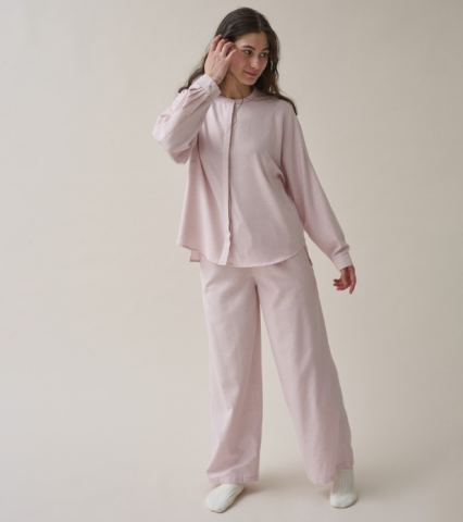 Dorélit, pyjama, pauline, rose flannel