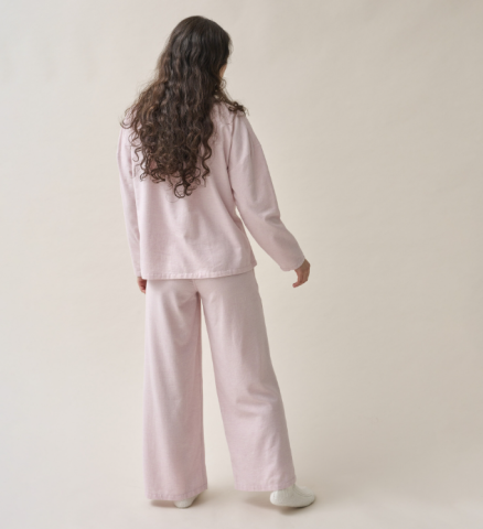 Dorélit, pyjama, pauline, rose flannel