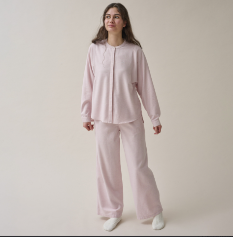 Dorélit, pyjama, pauline, rose flannel