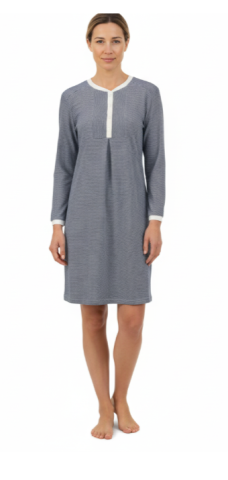 Ringella, Slaapkleed, blauw gestreept