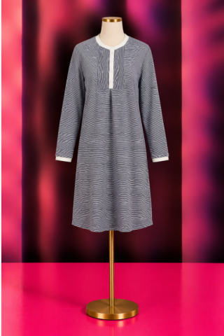 Ringella, Slaapkleed, blauw gestreept