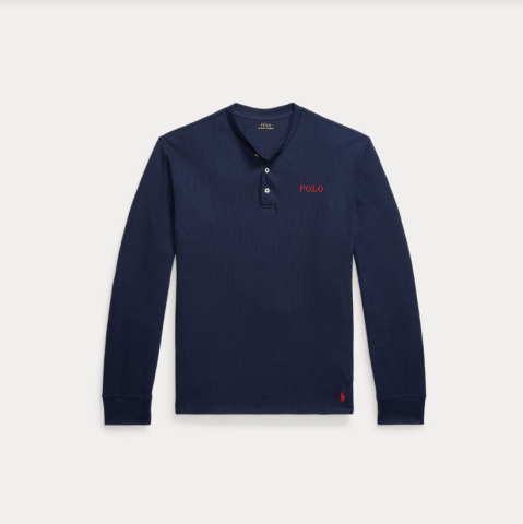Ralph Lauren, pyjama shirt, lange mouwen
