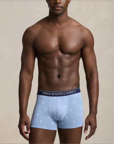 Ralph Lauren, Boxers, 3-pack, blauw