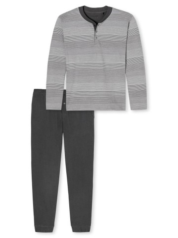 Hpyjama met knoopjes tricot