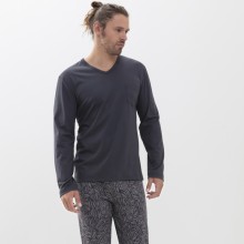Herenpyjama tricot, grijs