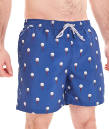 McAlson, zwemshort, Golf ball navy