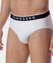 Schiesser, HerenRioslip 3-pack, wit