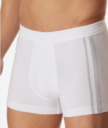 Herenboxershort, grijze streep, duopack