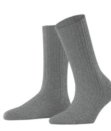 Falke, sokken, cosy wool, grijs