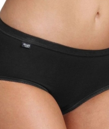 Sloggi BASIC+ MIDI, zwart