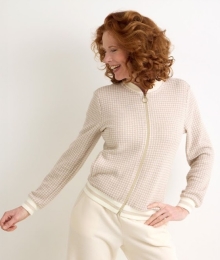 Vitamia, huispak ruit, beige