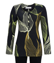 Ringella, pyjama, zwart-groene print