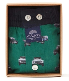 Mc Alson, boxer, groen, auto's