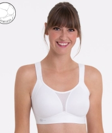 Anita, sportbh, voorgevormd, wit
