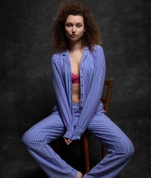 LordsxLilies, Dames Pyjama, blauw