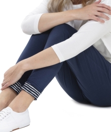 Mey, pyjamabroek, donkerblauw