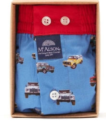 Mc Alson, boxer, blauw, trucks