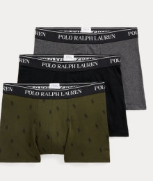 Ralph Lauren, Boxers, 3-pack, kaki