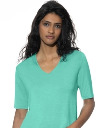 Mey, pyjama, turquoise, rose pearl