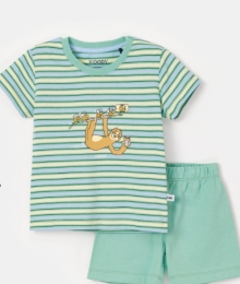 Woody, babypyjama, jongens, luiaard