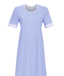 Ringella, slaapkleed, blauw, schelpen