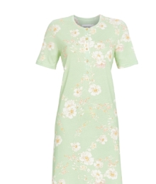 Ringella, slaapkleed, groen, bloemen