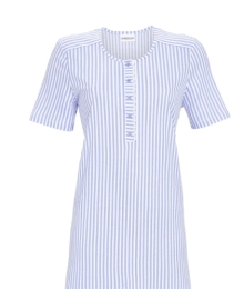 Ringella, slaapkleed, blauw, gestreept