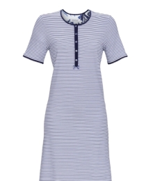 Ringella, slaapkleed, blauw gestreept