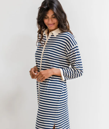 Alice et Maman, Joanne Maxi dress, donkerblauw