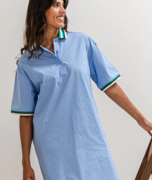 Alice & Maman, Joanne dress, cornflower