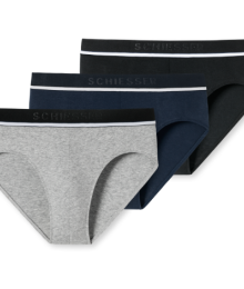 Schiesser, HerenRioslip 3-pack, tricolor