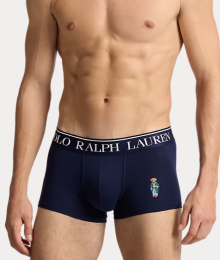Ralph Lauren, boxer blauw, beer