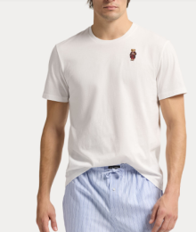 Ralph Lauren, t-shirt, wit, beer